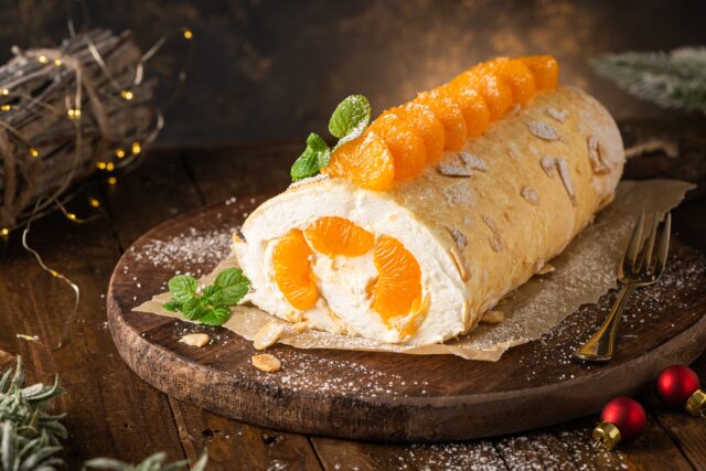 mandarinkový dezert