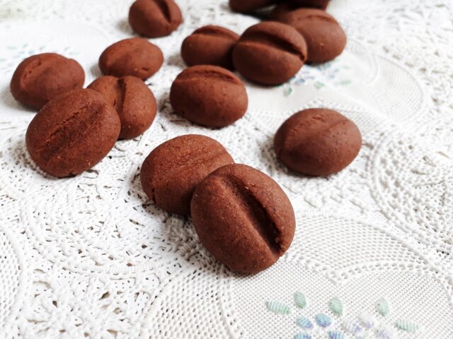 Nepečené kávové zrnká