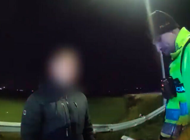 Policia video alkohol za volantom