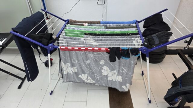 bielizeň schne oveľa rýchlejšie