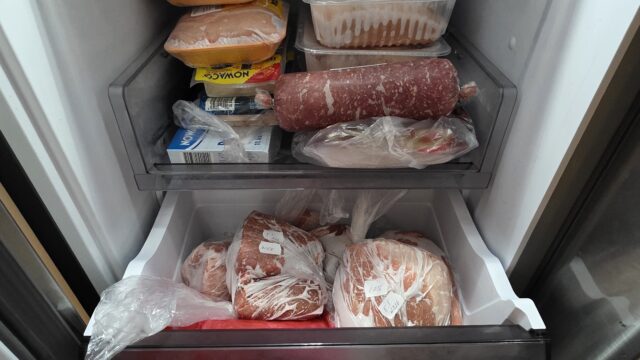 potraviny v mrazničke