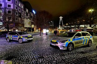 Polícia Silvester Novy rok