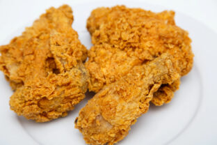 vyprážané kuracie kúsky