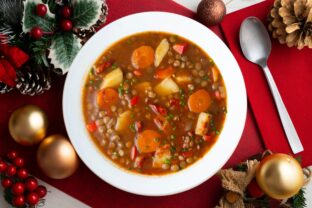 šošovicová polievka