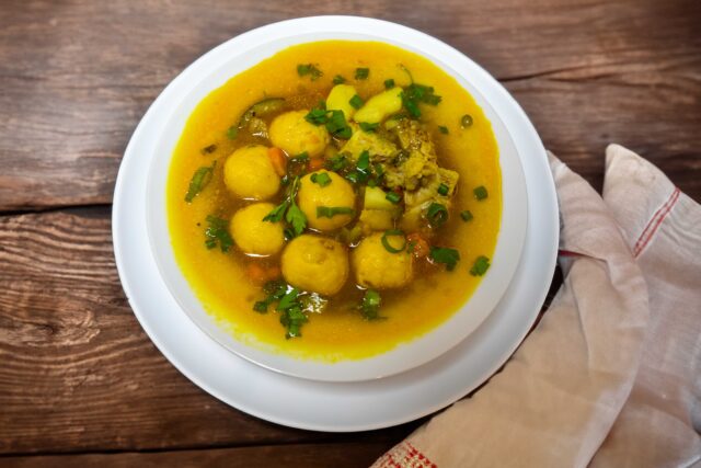 paraguajská polievka vori-vori