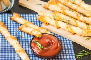 slané pečené tyčinky