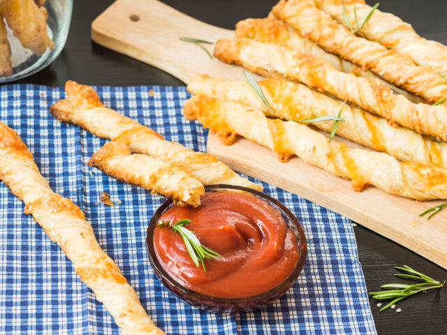 slané pečené tyčinky