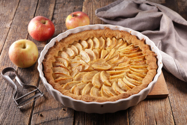 jablkový koláč so škoricou