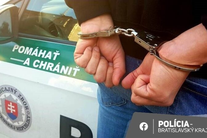 Polícia zatknutie putá výtržníctvo