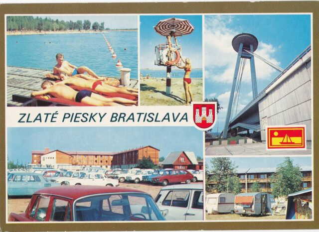Zlaté Piesky a most SNP