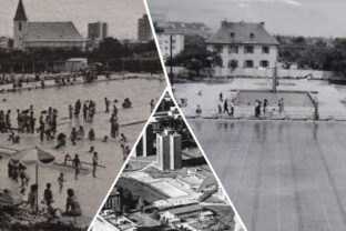 Foto kupaliska stare fotografie stara Bratislava