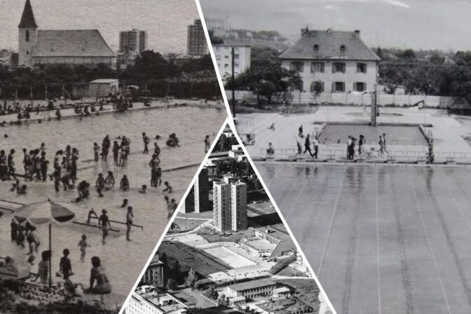Foto kupaliska stare fotografie stara Bratislava