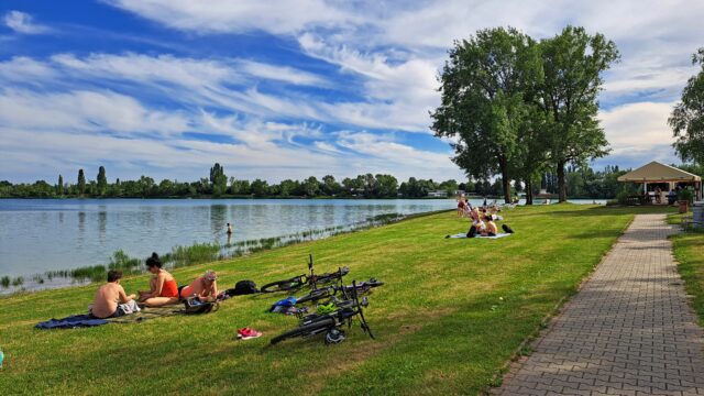 Zlate piesky kupalisko leto Bratislava