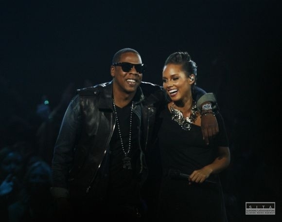 Jay Z and Alicia Keys