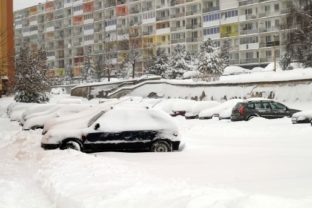 Košice, sneh