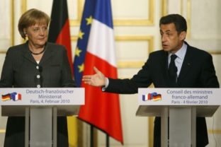Merkelová, Sarkozy