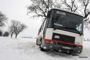 Problémy na cestách pri Nitre