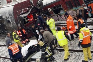 Vlak, nehoda, Brusel