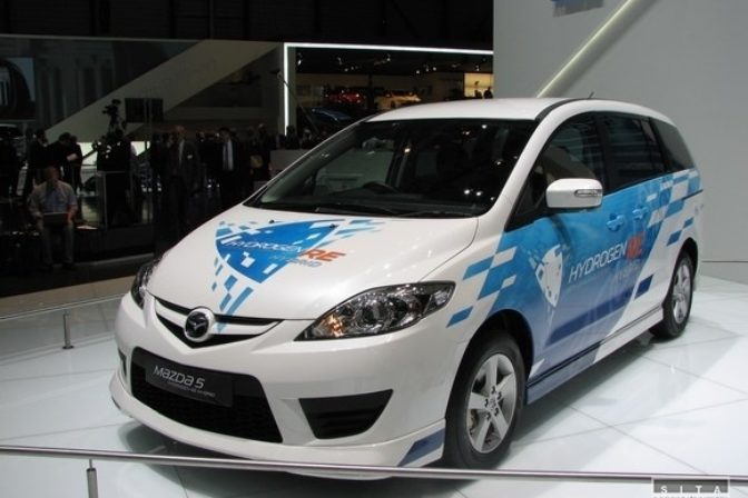 Mazda5 na vodík
