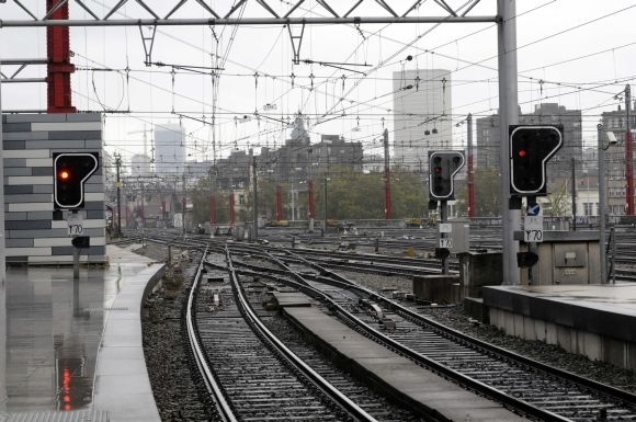 Stanica, vlak, Brusel