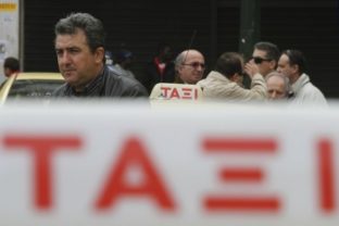 Taxikári v grécku