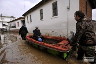 Záplavy na severe Grécka