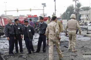 Irak výbuch