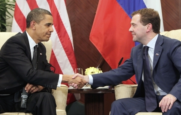 Obama, Medvedev