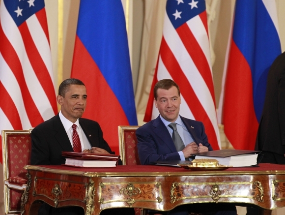 Obama, Medvedev