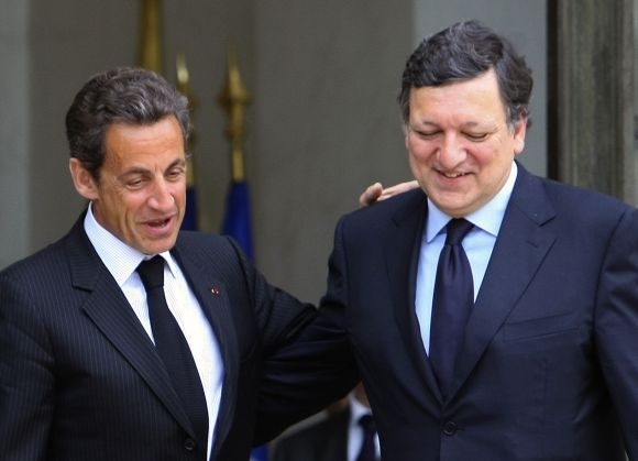 Sarkozy a Barroso