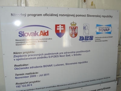 V Novom Sade zrekonštruujeme podnik pre zdravotne
