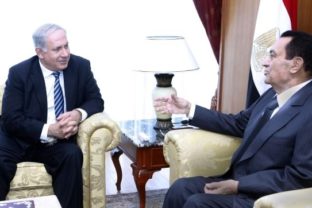 Benjamin Netanjahu, Husní Mubarak