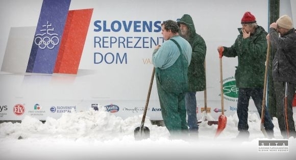 Do Bratislavy prišla skutočná zima