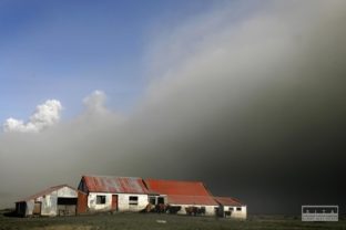 Sopečný prach nad Islandom