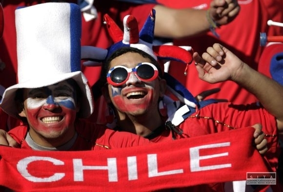 Fanúšikovia Čile