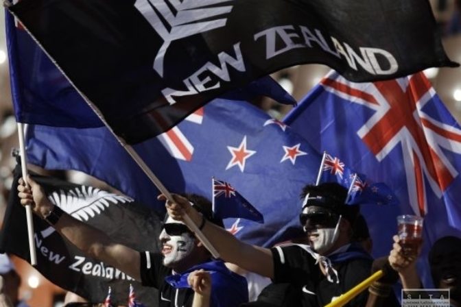 Fanúšikovia Nového Zélandu