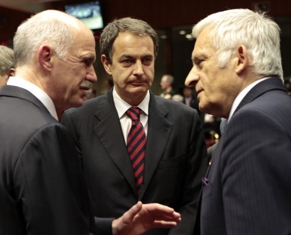 Papandreou, Zapatero, Buzek