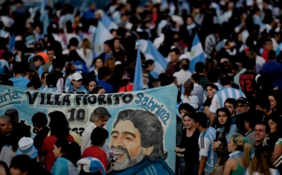 Argentína futbal Maradona