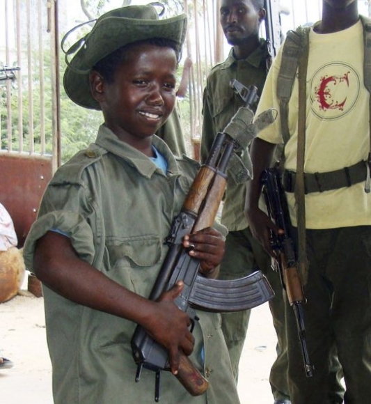 Detský vojak somálsko