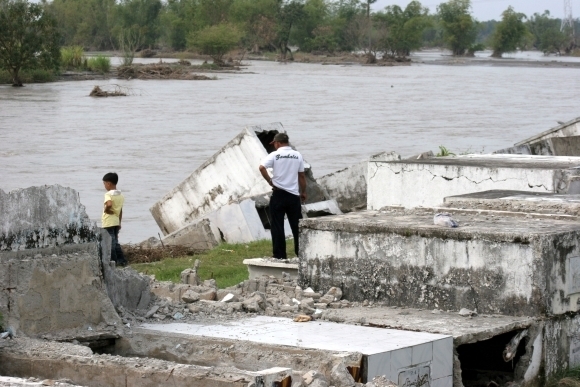 Čína, záplavy