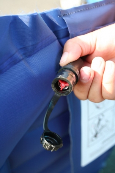 Nafukovacia detská autosedačka