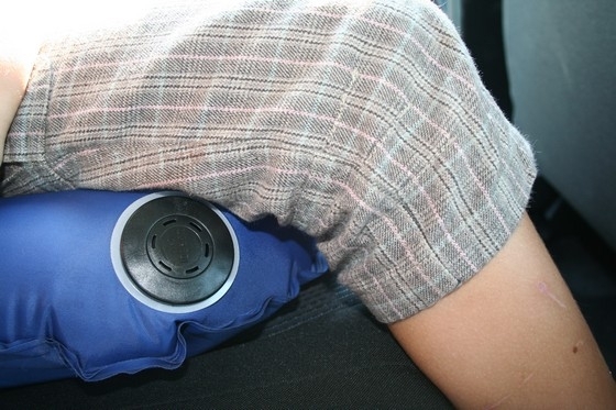 Nafukovacia detská autosedačka