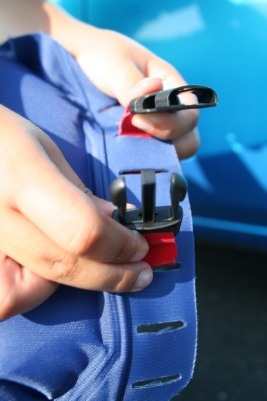 Nafukovacia detská autosedačka