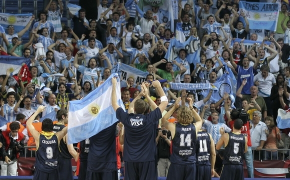 Basketbalisti Argentiny