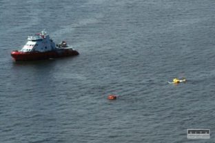 Havária vrtuľníka v Hong  Kongu