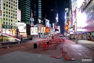 Ľudoprázdne Times Square