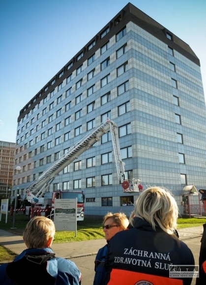 Protiteroristické cvičenie na internáte v Nitre