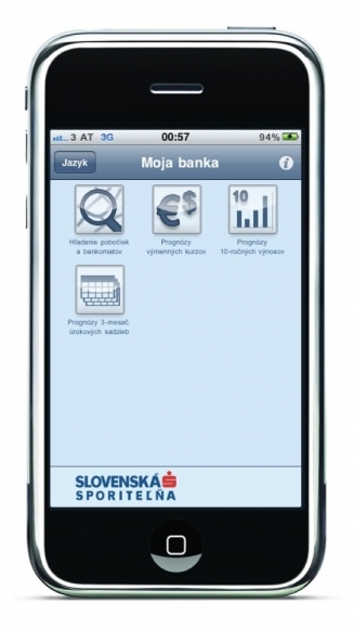 Slovenská Sporiteľna - aplikácia
