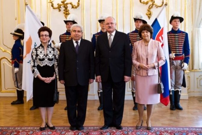 Cyperský prezident na Slovensku