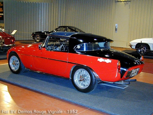 Fiat 8V Demon Rouge